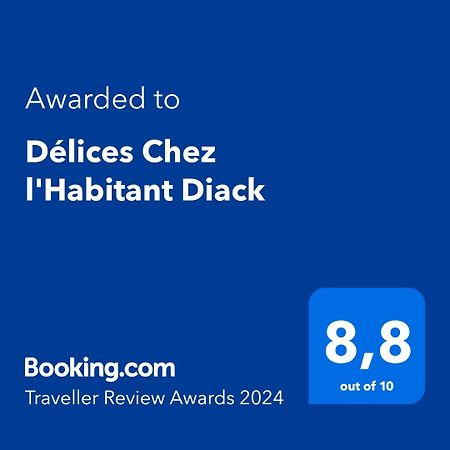 Delices Chez L'Habitant Diack Dakar Esterno foto